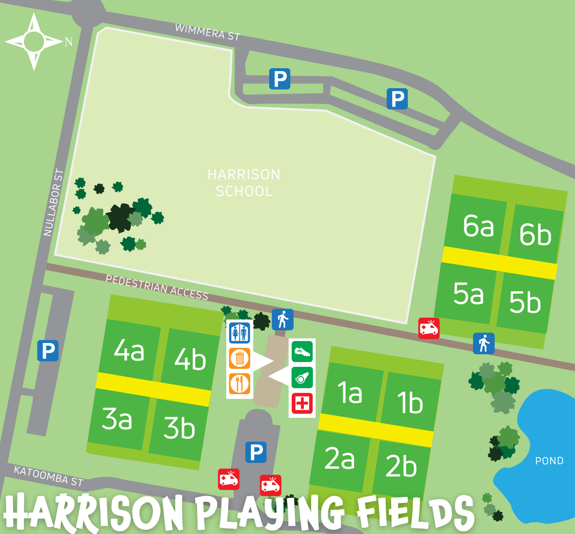 Venue Maps - Kanga Cup